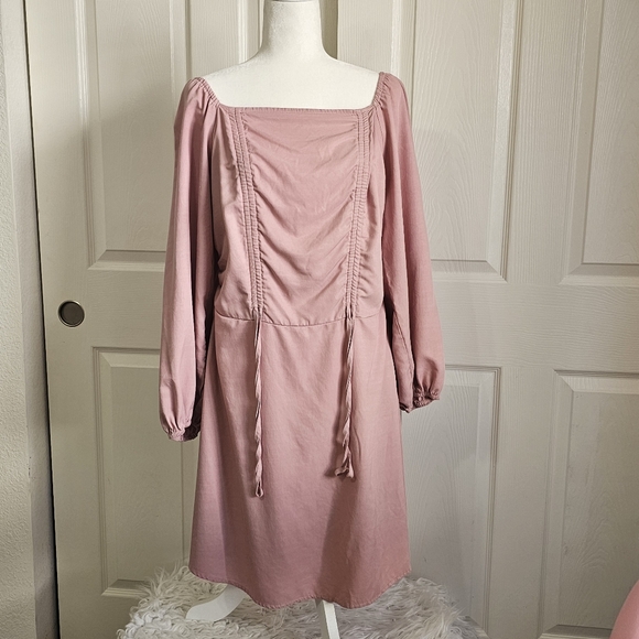 SHEIN Dresses & Skirts - Shein Plus Womens Long Sleeve Dress 1XL